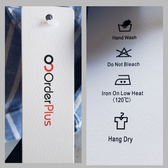 Jumpsuit Blue White Striped Halter Neck, Crop Leg - Picture 5 of 5